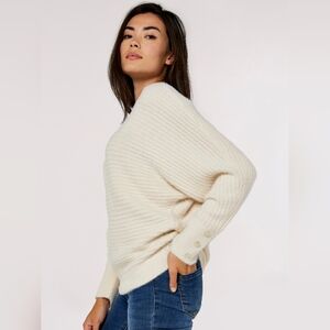 Ribbed Eyelash Sweater